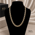7–8 mm Diamond-Cut Curb Chain Necklace - Kii's Fine Jewelry
