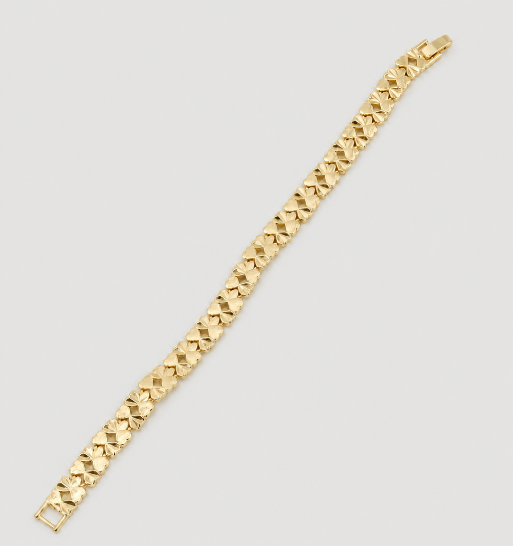 Textured Link Bracelet - Kii's Fine Jewelry